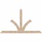 Ekena Millwork Richland Smooth Timber Gable Bracket, Douglas Fir, 96"W x 56"H x 1 1/2"D x 5 1/2"F, 14/12 Pitch GBW096X56X0206RIC00SDF - alternate 1